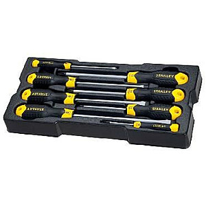 STANLEY SCREWDRIVERS 8pcs. CUSHION GRIP TRANSMODULE