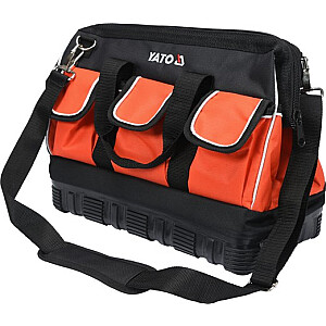 YATO TOOL BAG 16" WITH RUBBER BOTTOM 15 POCKETS