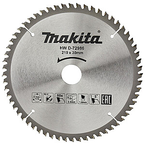 MAKITA CIRCULAR SAW BLADE FOR ALUMINIUM 210x30x60z ECONOMY