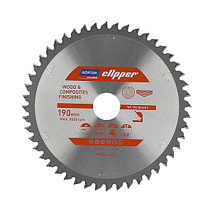 NORTON CIRCULAR SAW BLADE 190mm x 30mm x 48z WOOD & ATB COMPOSITE NEG (2.6 / 1.6)