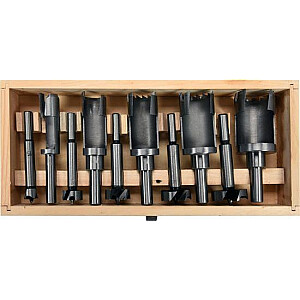 YATO WOOD KNOTTING FLEPER SET 15-35mm 10pcs