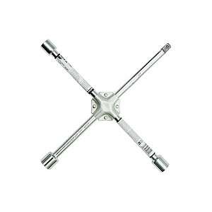 YATO REINFORCED CROSS WHEEL WRENCH 24x27x32mm x3/4" 0802