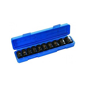 ASTA IMPACT SOCKETS 1/2" SET - 10pcs (10-11-12-13-14-17-19-21-22-24)