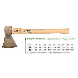 JUCO TRADITIONAL AXE 1.80kg