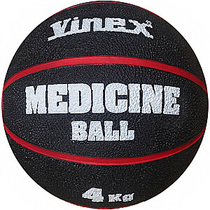 SMJ VMB-L004R black/red 4kg medicine ball