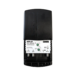 Mast Amplifier: WM-20 UHF VHF DVB-T2 5G PROTECTED Telkom Telmor