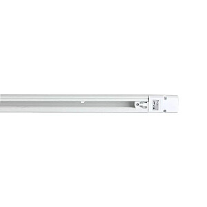 Rail V-TAC VT-6129 busbar, trunking 3F 1 m + power connector and plug (SKU 9945) White