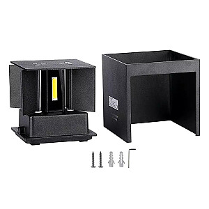 LED wall luminaire V-TAC VT-759-B 5W IP65 3000K 700lm (SKU 217078) Black