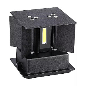 LED wall luminaire V-TAC VT-759-B 5W IP65 3000K 700lm (SKU 217078) Black