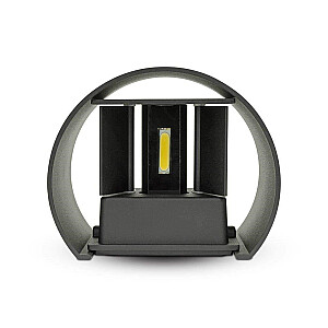 LED wall luminaire V-TAC VT-756-B 5W IP65 4000K 700lm (SKU 217090) Black