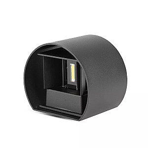 LED wall luminaire V-TAC VT-756-B 5W IP65 4000K 700lm (SKU 217090) Black