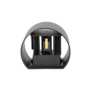 LED wall luminaire V-TAC VT-756-B 5W IP65 4000K 700lm (SKU 217090) Black