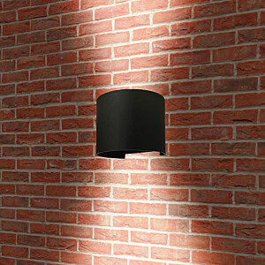 LED wall luminaire V-TAC VT-756-B 5W IP65 4000K 700lm (SKU 217090) Black