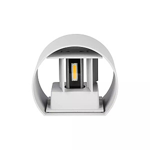 LED wall luminaire V-TAC VT-756 6W IP65 4000K 660lm (SKU 7092) Grey