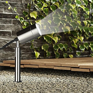 Underground lamp V-TAC VT-770 230V IP65 GU10 (SKU 7518) Silver