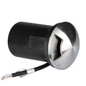 Underground lamp V-TAC VT-7978-1 1-way 20W max 12V IP67 MR16/GU5.3 (SKU 8567) Black, Silver