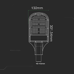 LED street luminaire V-TAC VT-31ST 30W SAMSUNG CHIP 4000K 2350lm (SKU 21537) Grey