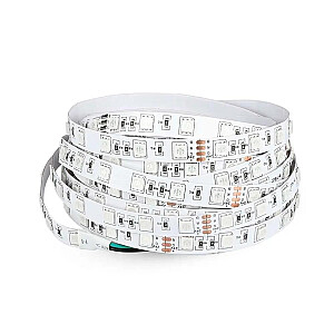 LED strip V-TAC VT-5050 60-IP20-7 600LED RGB SMD5050 24V IP20 7W/m (SKU 212592)