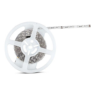 LED strip V-TAC VT-5050 60-IP20-7 600LED RGB SMD5050 24V IP20 7W/m (SKU 212592)