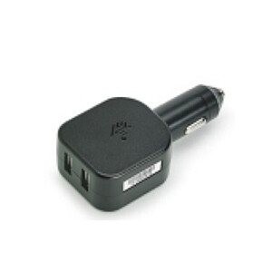 CIGARETTE LIGHTER ADAPTER, 5V, 2.5A, TWO TYPE A USB PORTS.