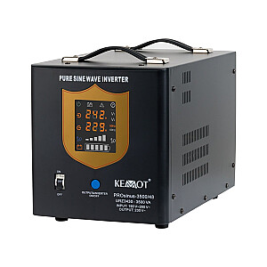 Uninterruptible power supply KEMOT PROsinus-3500/48 converter with pure sine wave and charging function 48V 230V 3500VA/2400W