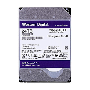 WD Purple Pro 24 TB SATA WD240PURP kietasis diskas