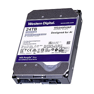 WD Purple Pro 24 TB SATA WD240PURP kietasis diskas