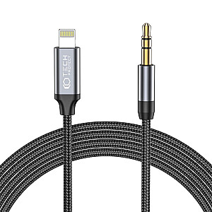 Tech-Protect UltraBoost audio Lightning | mini jack 3.5mm cable 1m - black