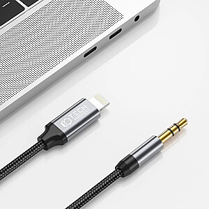 Tech-Protect UltraBoost audio Lightning | mini jack 3.5mm cable 1m - black