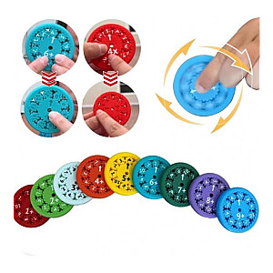 Izglītojo&scaron;a rotaļlieta (atņem&scaron;ana/saskaitī&scaron;ana) Math Fidget Spinner, 9gab. R144235