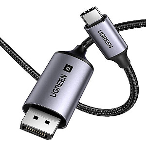 Kabel USB Ugreen USB-C - DisplayPort 2 m Czarny (25158)