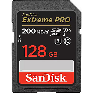 Karta SanDisk Extreme PRO SDXC 128 GB Class 10 UHS-I/U3 V30 (SDSDXXD-128G-GN4IN)