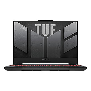 ASUS TUF Gaming A15 FA507UI-LP015W Ryzen 9 8945H 15,6"FHD 144 Гц IPS-уровень 250 нит AG 16 ГБ DDR5 5600 SSD 1 ТБ GeForce RTX 4070 8 ГБ WLAN+BT LAN Cam 90 Вт·ч Win11 Mecha Gray