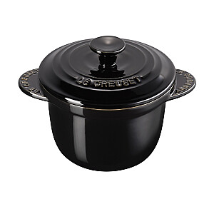 Миска Mini Cocotte керамогранитная Ø13см/0,45л черная