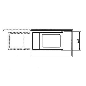 Контейнер для мусора встроенный Multi-Box duo L/2x14L/белый