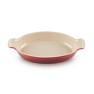 Le Creuset Cepamtrauks ovāls Heritage akmens masas 28cm / 1,6L sarkans