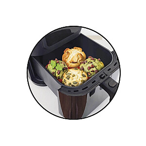 Kēksiņu silikona formiņas 4 gab. Air Fryer Ø7x3,2cm 