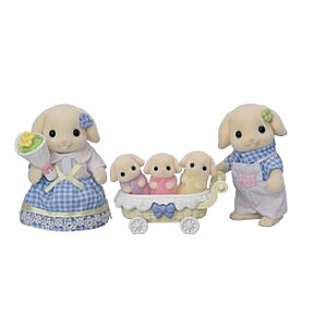 SYLVANIAN FAMILIES Gėlių triušiukų šeimynėlė