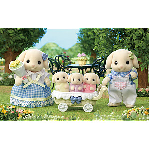 SYLVANIAN FAMILIES Gėlių triušiukų šeimynėlė