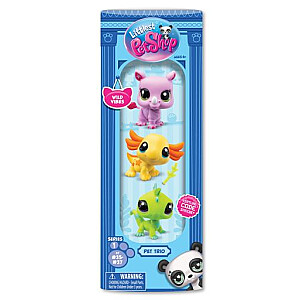 LITTLEST PET SHOP Gyvūnėliai, 3 vnt