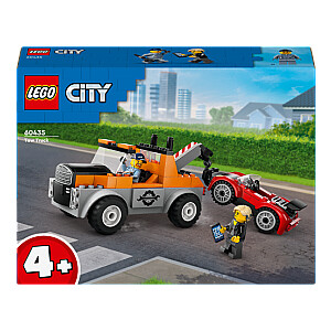 Lego City конструктор Great Vehicles Ремонт эвакуаторов и спортивных автомобилей 101 шт. 4+ 60435