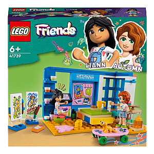 Lego Friends Konstruktors Liannas istaba 204 gb. 6+ 41739