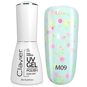 CLAVIER Luxury Nail Hybrid UV Gel hibridinis nagų lakas 009 10 ml