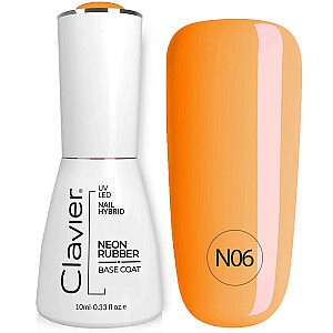 CLAVIER Luxury Nail Neon Rubber Base N06 10 ml