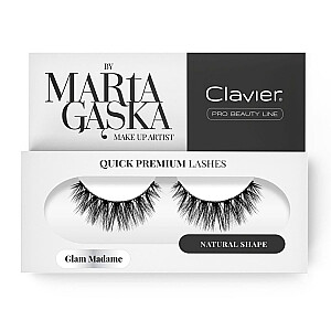 CLAVIER Quick Premium Lashes Glam Madame 829 dirbtinės blakstienos