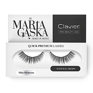 Dirbtinės blakstienos CLAVIER Quick Premium Lashes Miss Princess 823