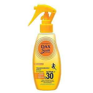 DAX Sun skaidrus įdegio purškiklis SPF30+ 200ml