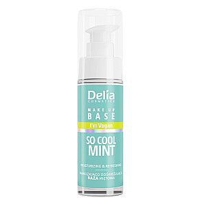 DELIA So Cool drėkinamasis mėtų makiažo pagrindas 30 ml