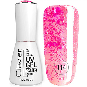 CLAVIER Luxury Nail Hybrid UV Gel гибридный лак для ногтей 114 10 мл