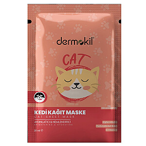 DERMOKIL medžiaginė kaukė katėms 20ml